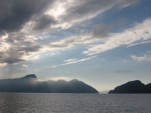 Abendstimmung über dem Vierwaldstättersee